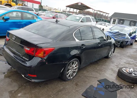 2013 Lexus Gs 350 z USA, uszkodzony, nr VIN JTHCE1BL9D5013252